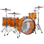 Batería Ludwig Vistalite 5 pzas Colores Ámbar, Azul o Verde