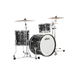 Batería Ludwig Classic Maple Downbeat Vintage Black Oyster