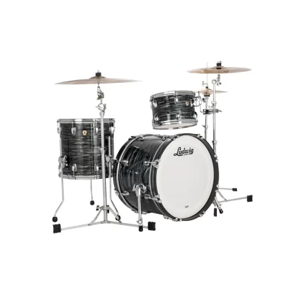Batería Ludwig Classic Maple Downbeat Vintage Black Oyster