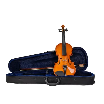 Cervini Violín Novice HV-50 tapa de Abeto con Estuche y Arco 4/4