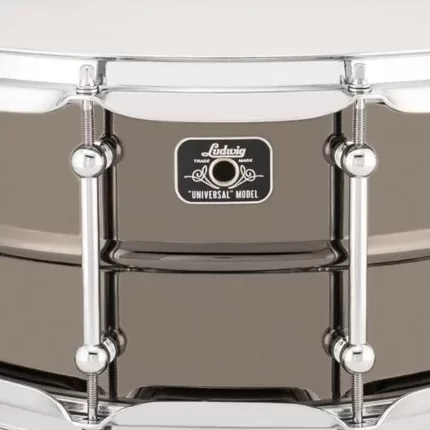 Tarola Ludwig Universal Black Brass 14" x 6.5"